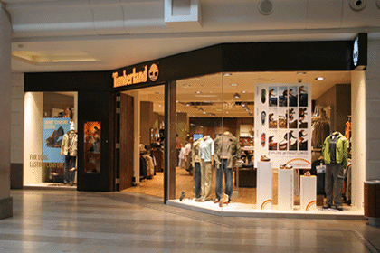 Timberland - Shop fit out